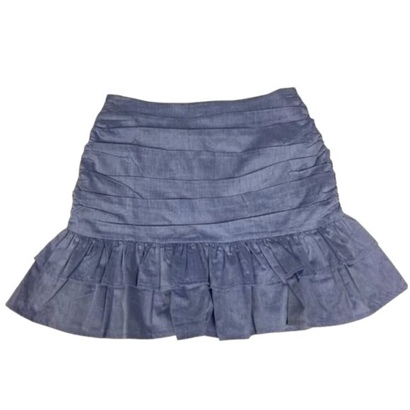re:named Y2K ruched pleated mini skirt, Small - Picture 1 of 9